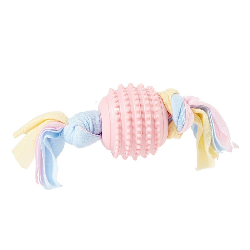 dog toy bite-resistant molar rod toy ball munchkin soothing chews small dog puppy puppy teddy/pomeranian pet supplies dog Item Picture