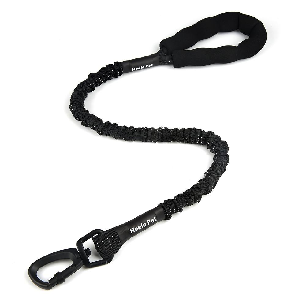 dog elastic hand holding rope large dog traction belt chest and back wear-resistant bite-resistant pet high elastic tension dog leash full figure