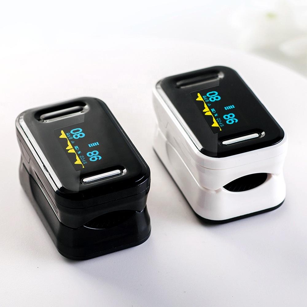 household finger clip oximeter the tip of a finger blood test yangqi pulse rate blood oxygen saturation monitor english