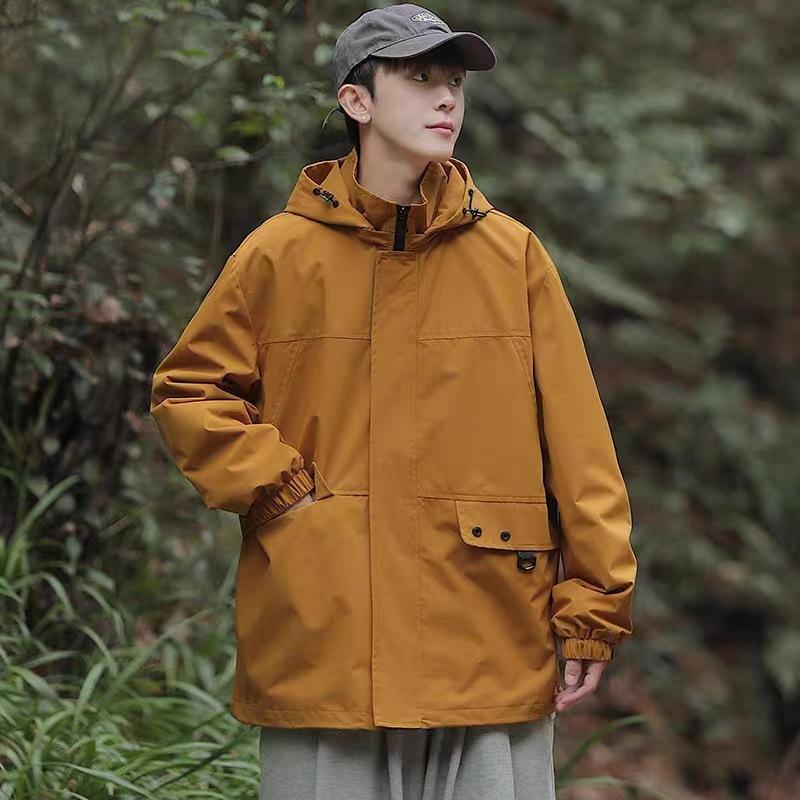 mountain outdoor jacket coat male 2023 new spring and autumn loose fashion brand tooling outdoor mountaineering clothing clothes jacket