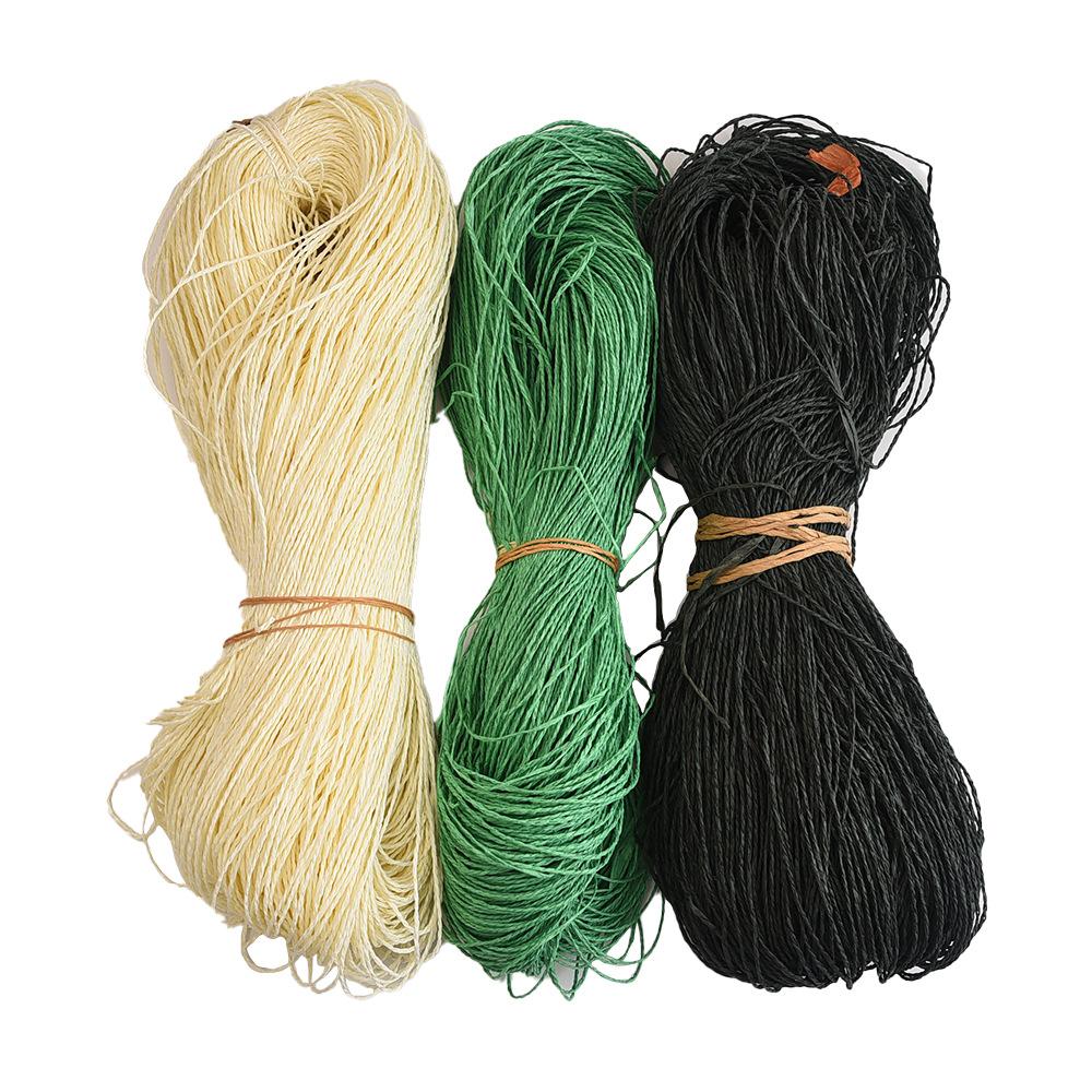 handmade diy paper string 1.5 double strand kraft twine tag rope flowers gift birthday cake packaging rope wholesale Application Scenario