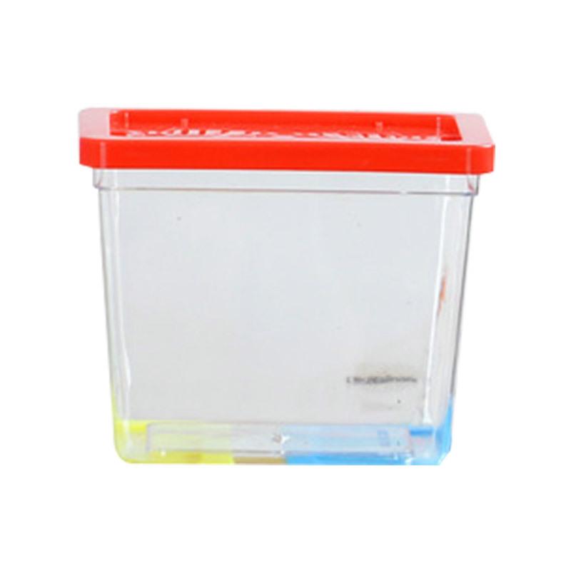 Mini Small Sized Jellyfish Douyu Cup Pet Box Insect Box High Transparent Plastic Fish Globe with Lid Turtle Jar Item Picture
