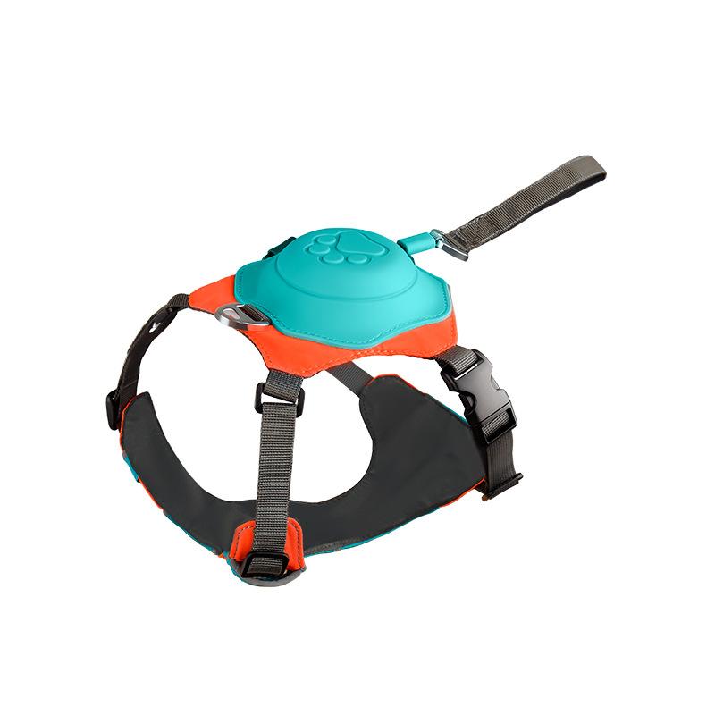 Dog Hand Holding Rope Chest and Back Retractable Two-in-One Pet Harness Small, Medium and Large Dogs Dog Harness Pet Supplies Item Picture