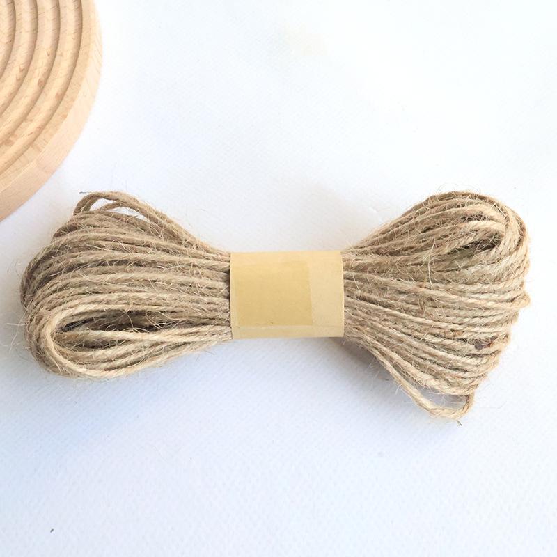 kraft paper jute rope wholesale christmas decoration binding hemp rope handmade fine hemp thread multi-specification diy decorative rope 3mm Application Scenario
