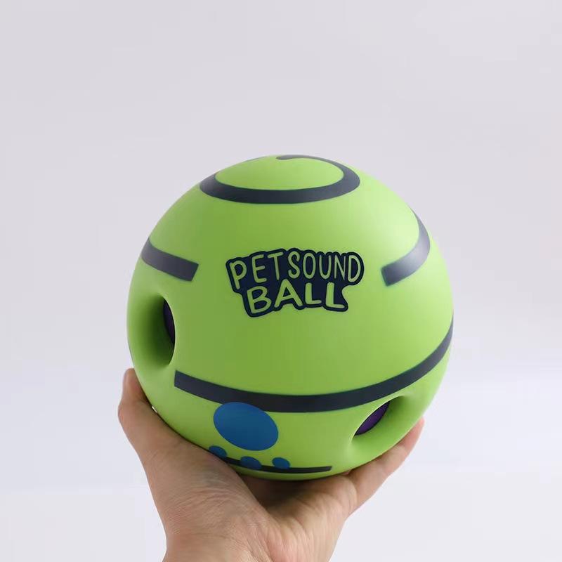 wholesale dog bite vinyl toy large dog chewing self-hi dog supplies pet molar rolling sound squall ball details Picture
