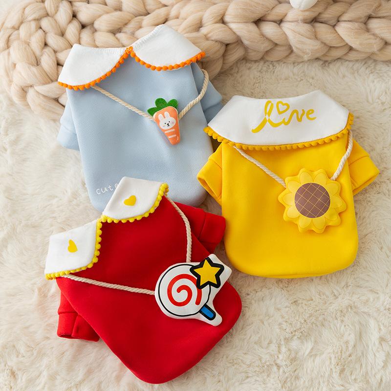 new spring clothes autumn winter dog pattern sweater halloween pet costume cute cartoon two feet apparel pet clothes