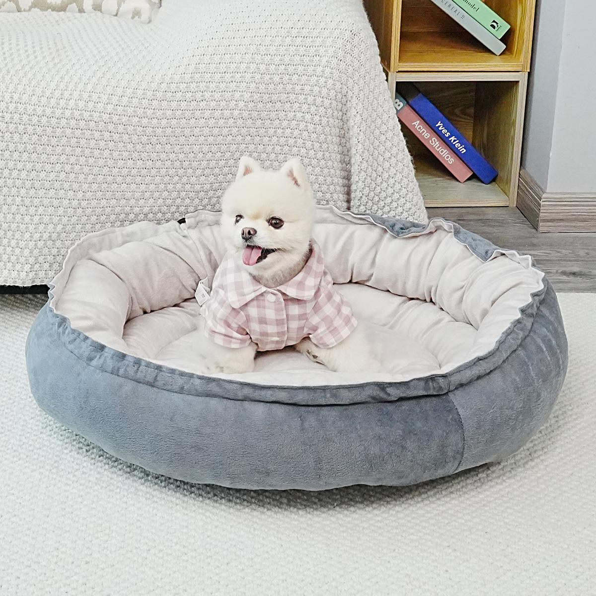 Cross-Border Hot Drawstring Kennel Pet Bed Thermal Mat Dog Bed Four Seasons Universal Dog Mattress Adjustable Size
