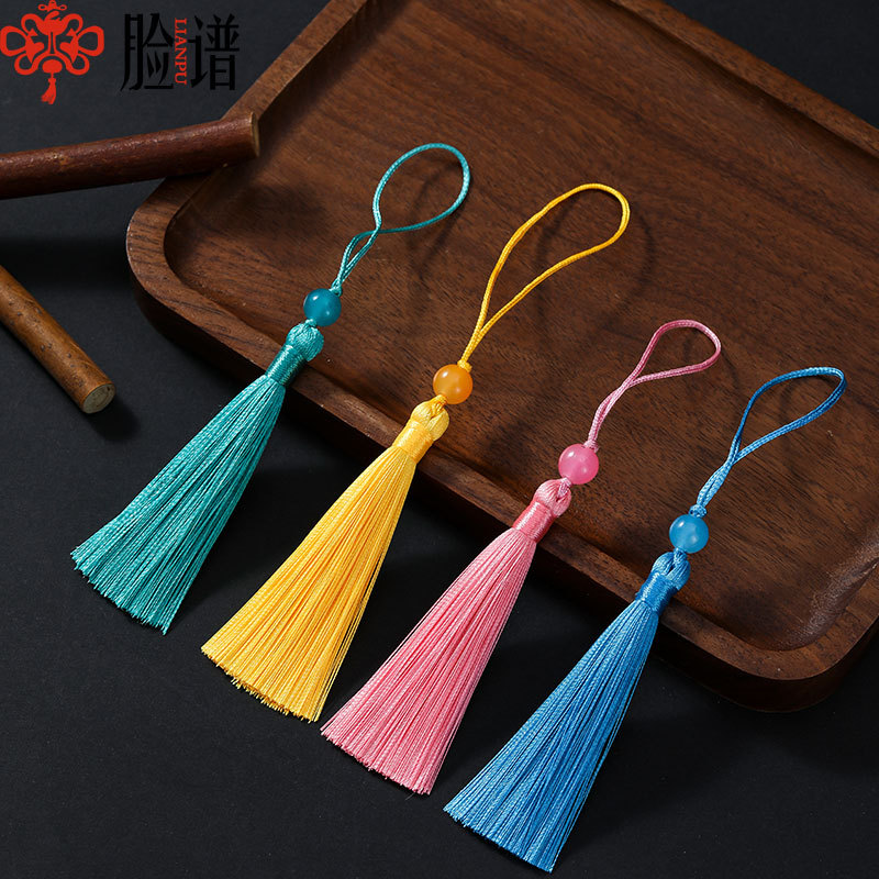 流苏/小流苏韩国绒/腊绳/小流苏/流苏吊坠产品图
