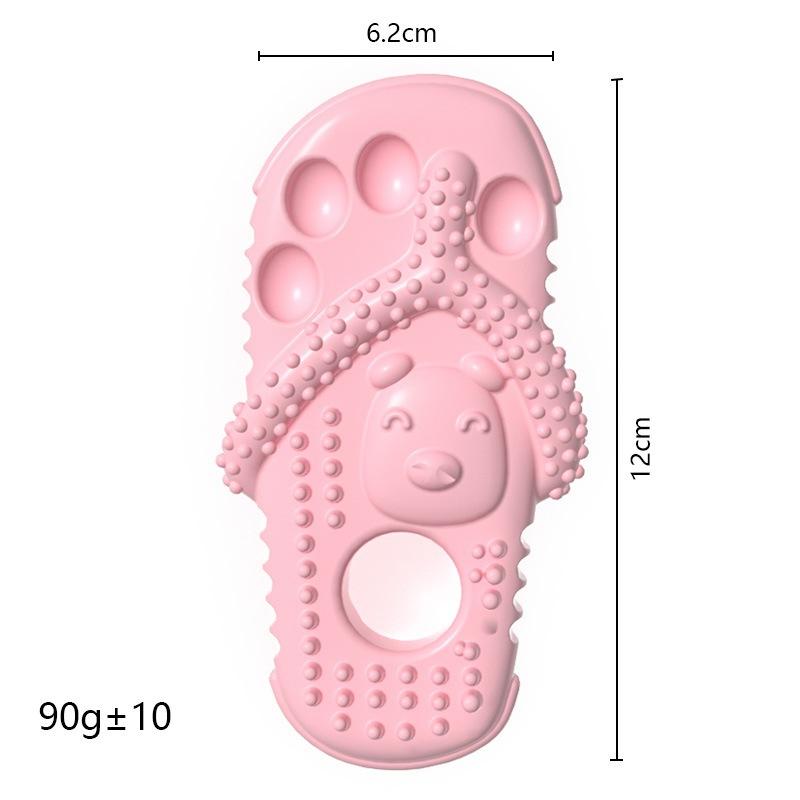 new pet toys bite slippers dog chewing molar long lasting tooth cleaning toys  toy wholesale Item Picture
