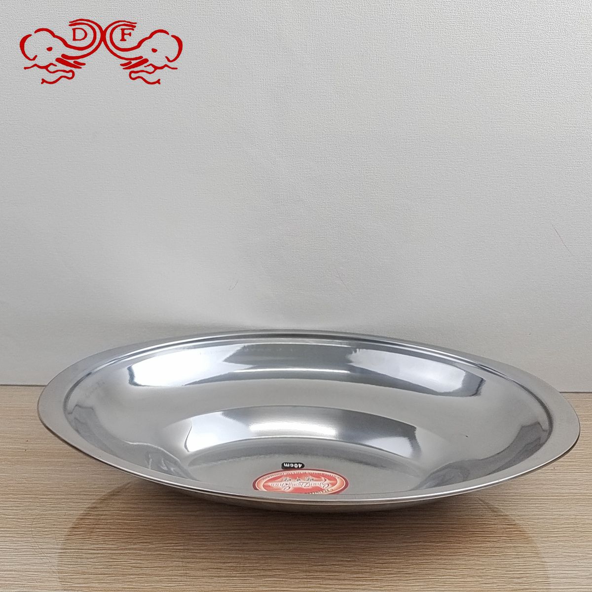 DF99001 Stainless steel Oval platter Grill platter Sausage platter Dumpling platter Dish dish dish dish DF TRADINGHOUSE