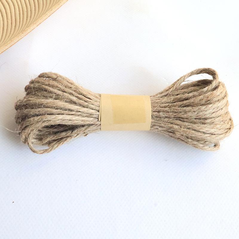 kraft paper jute rope wholesale christmas decoration binding hemp rope handmade fine hemp thread multi-specification diy decorative rope 3mm Specification drawing