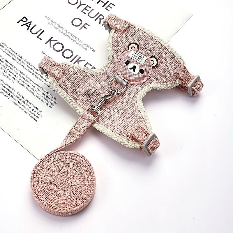 pet hand holding rope outing dog leash dog leash dog breast strap wholesale dog leash  rope anti breaking loose  chest and back Application Scenario