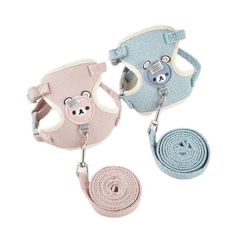 pet hand holding rope outing dog leash dog leash dog breast strap wholesale dog leash  rope anti breaking loose  chest and back Item Picture