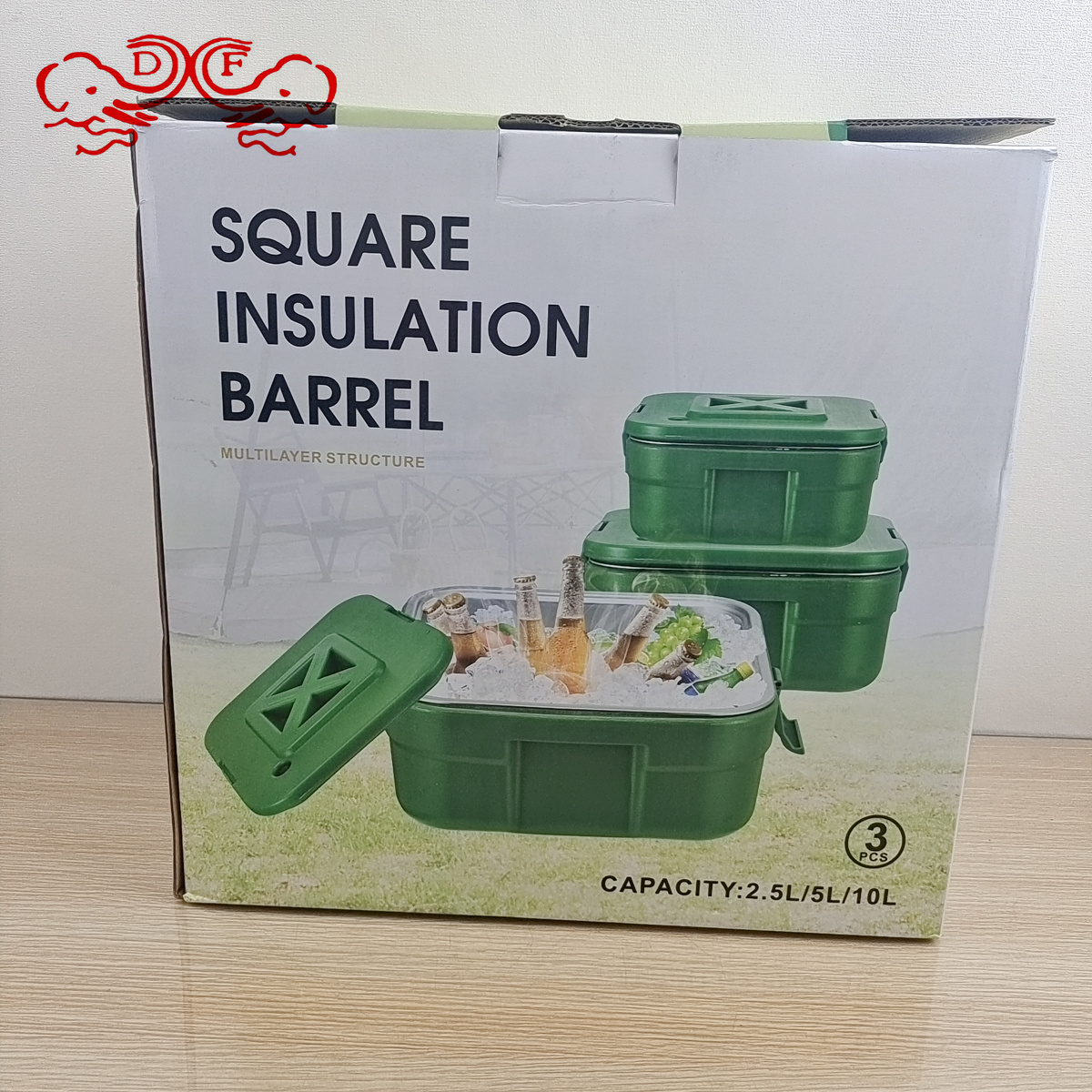 DF99096 large-capacity long-lasting insulated stainless steel food storage box, thickened, pressure-resistant, dual-purpose for both heating and cooling, multi-functional in one box, DF TRADINGHOUSE Application Scenario