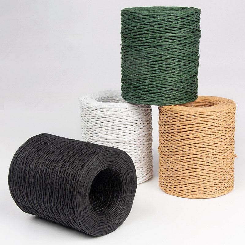 paper string hardened iron wire paper bag bouquet rope flower packaging material flower shop bouquet floral flower material paper bag rod