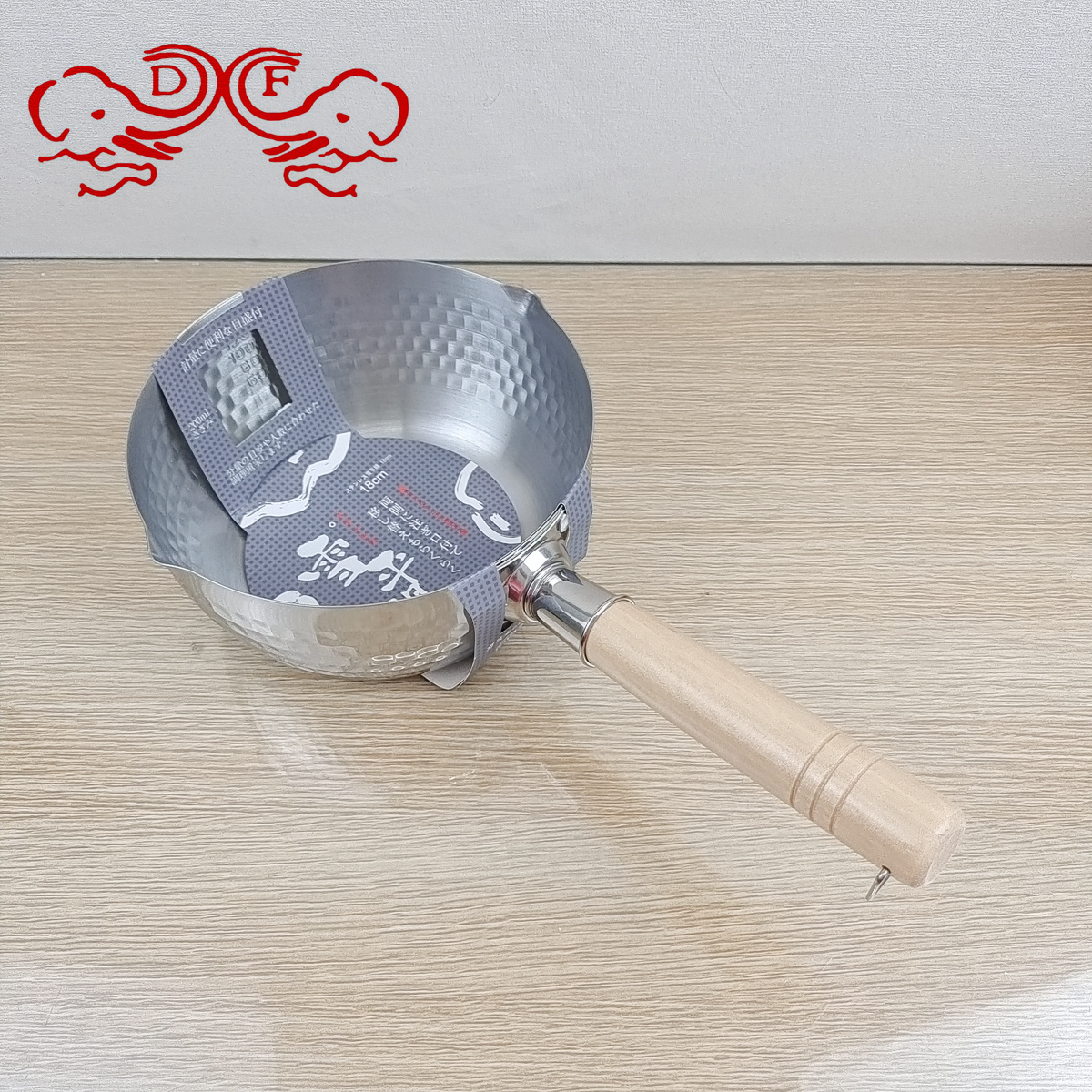 DF68244 wooden handle snow flat pot handle, anti-heat and anti-slip stainless steel handle, Japanese milk pot handle, soup pot DF TRADINGHOUSE Application Scenario