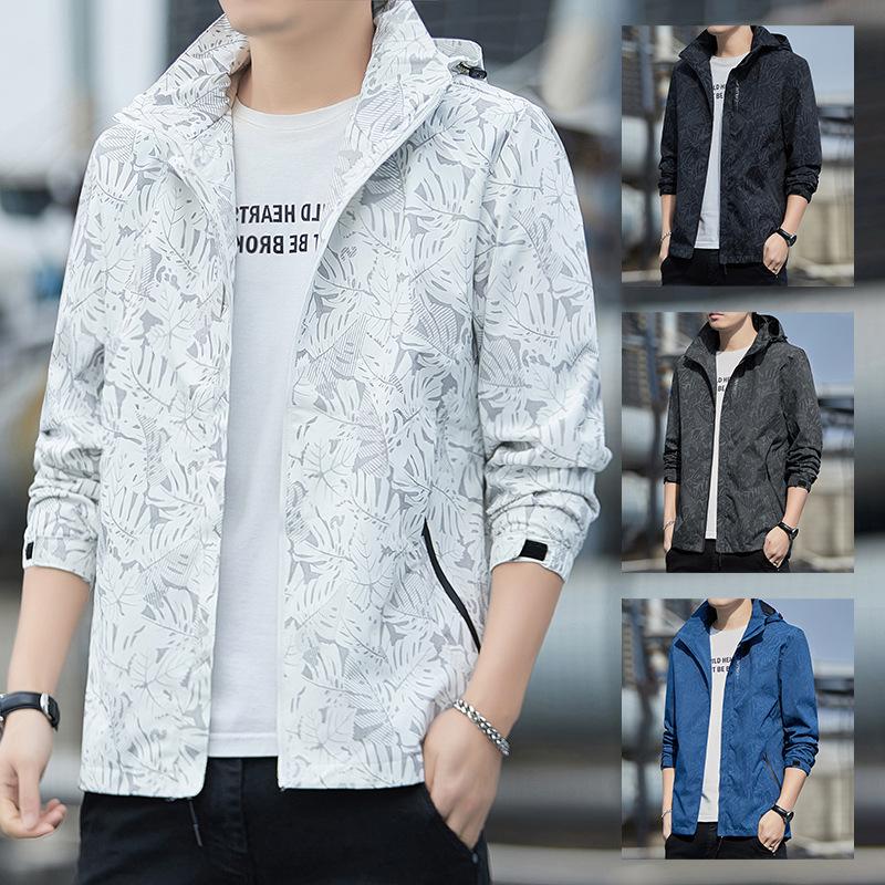 sports jacket men's 2024 spring new casual men's assault jacket spring trend waterproof outdoor jacket men's clothing