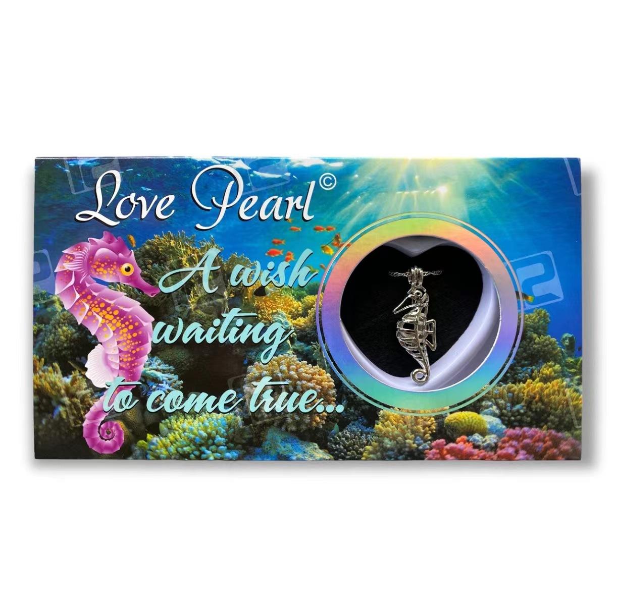amazon love pearl pearl of love diy gift box ocean series seahorse anodonta set souvenir of love full figure