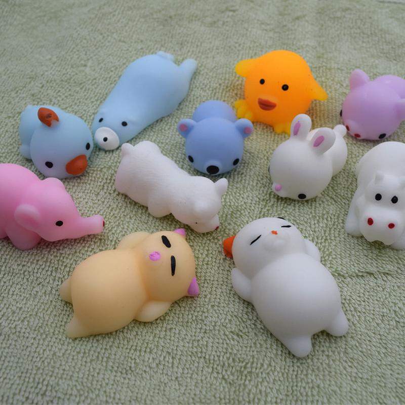 novelty soft glue hot sale creative toys small animal cute pet seal jun small tuanzi whole person vent decompression squeezing toy