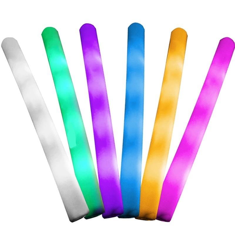 sponge light stick logo making concert props foam light stick glow stick flash silver evening party atmosphere Item Picture