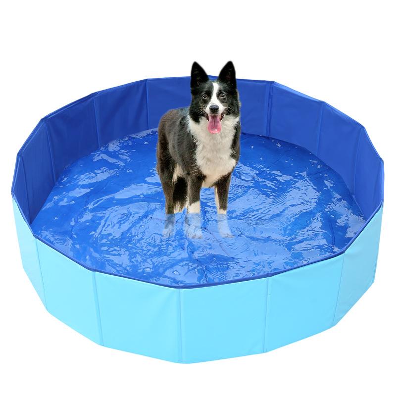 factory pvc pet bathtub large/small dog mobile folding pool swimming pool sand basin cleaning supplies