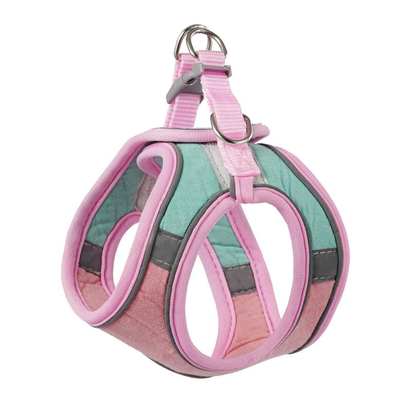 cross-border pet supplies cat rope cat pulling rope vest anti breaking loose special cat leash cat chest and back Item Picture