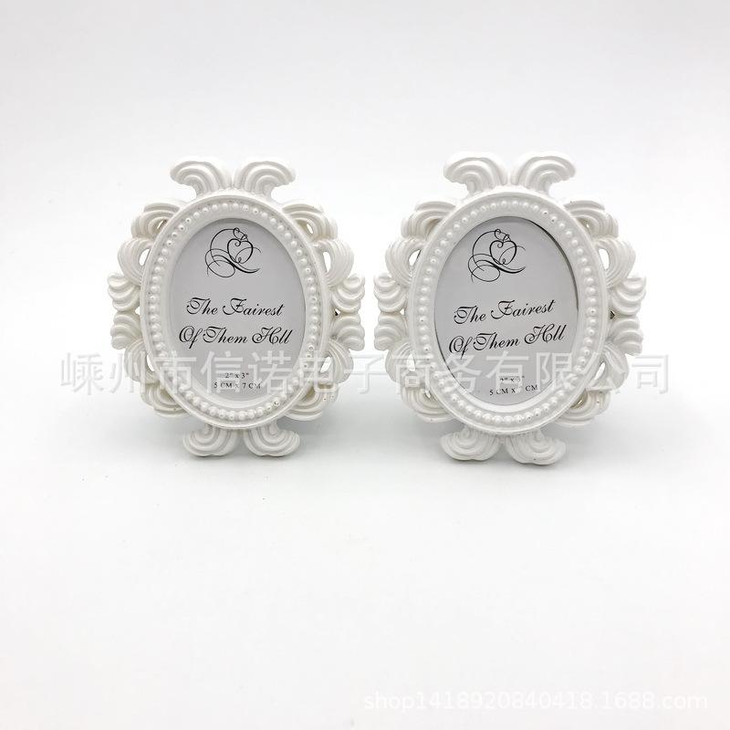 one piece dropshipping gold ellipse baroque picture frame wedding favors gift party decorations resin photo frame Application Scenario
