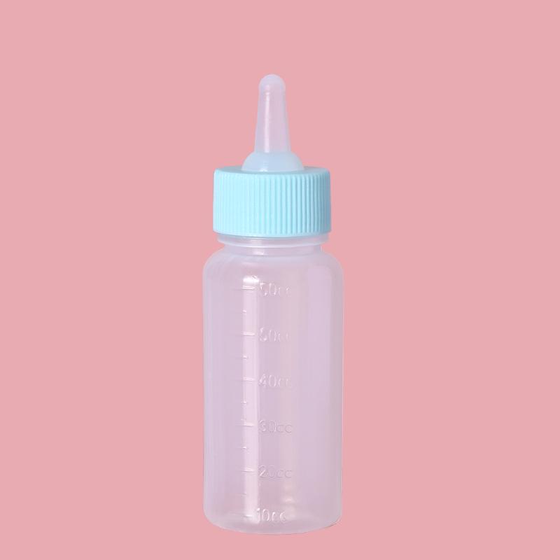 Pet Milk Bottle Factory Wholesale Pet Universal Feeding Bottle Kitten Puppy Silicone Nipple Colorful Milk-in-Water Feeding Magic Specification drawing