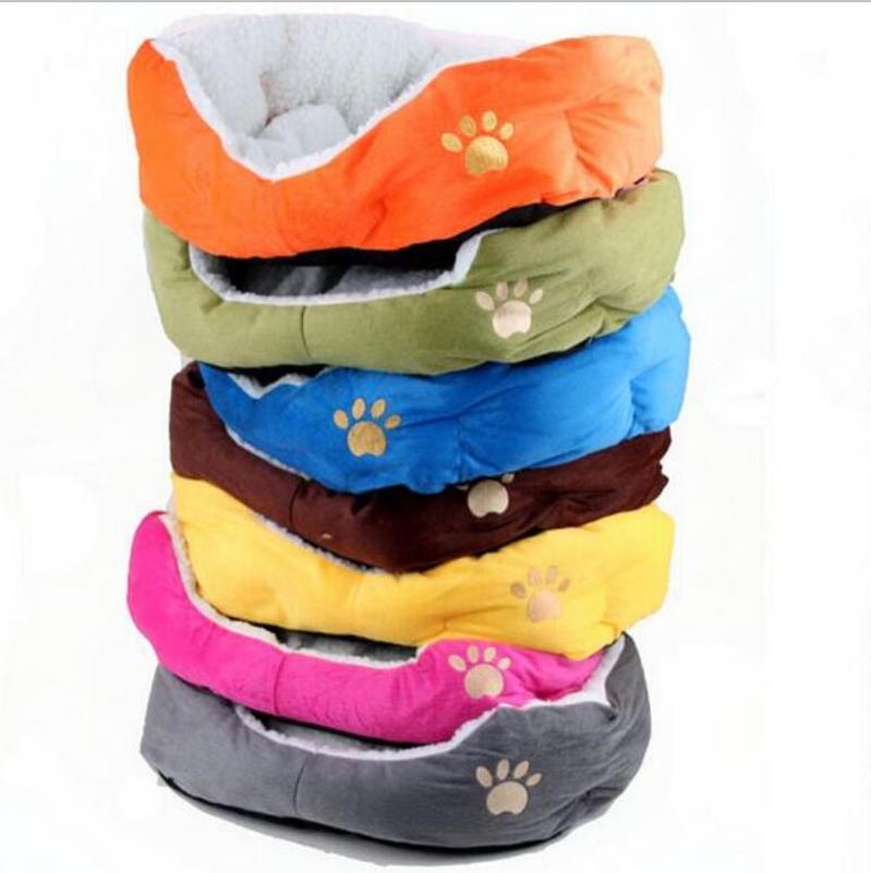 cross-border hot selling pet bed lambswool kennel small size large size pet supplies kennel dog bed