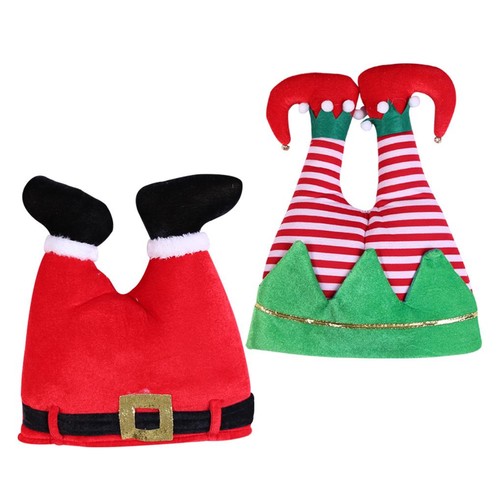 Christmas Decorations Christmas Hat Children Adult Pants Hat Elf Hat Christmas Decoration Party Supplies Gift Item Picture
