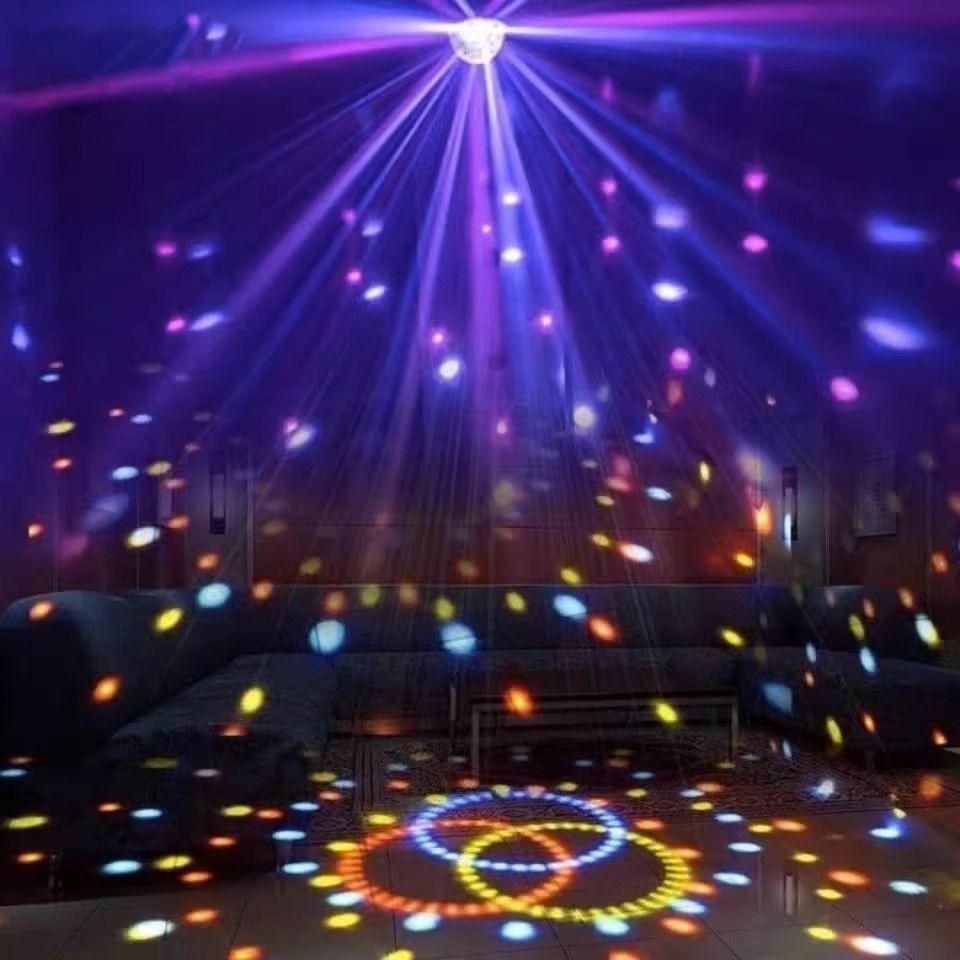 colorful rotating magic ball light ktv bar party disco birthday essential atmosphere small night lamp rgb colorful color changing Application Scenario