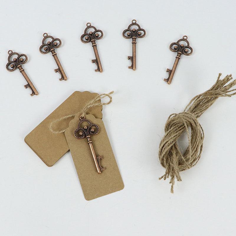 vintage beer bottle opener pendant diy creative wedding party gathering gift key ring pendant Specification drawing
