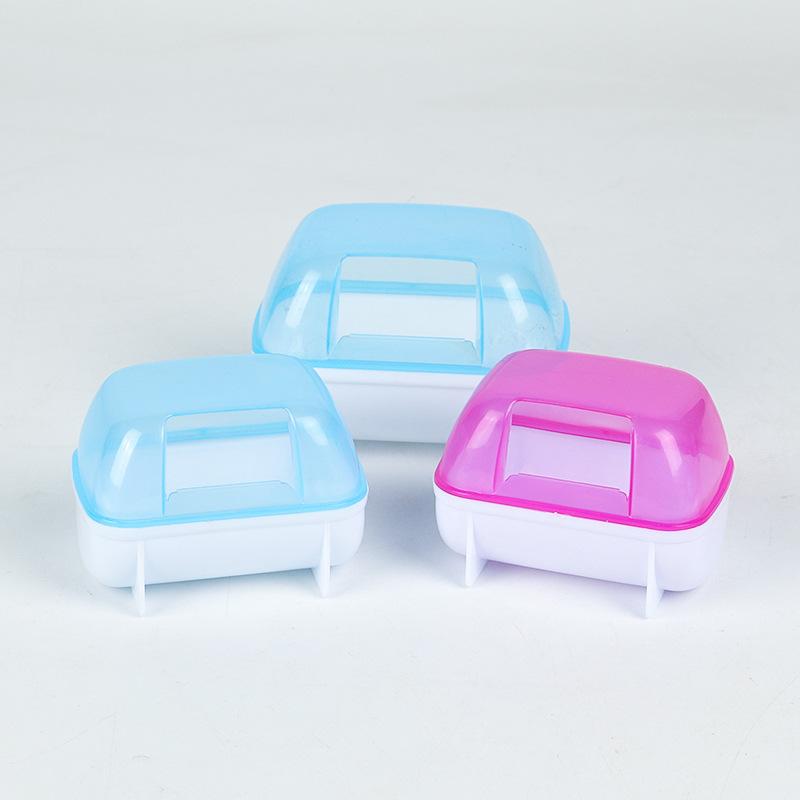 hamster bath room small pet square bath room random color large bath room