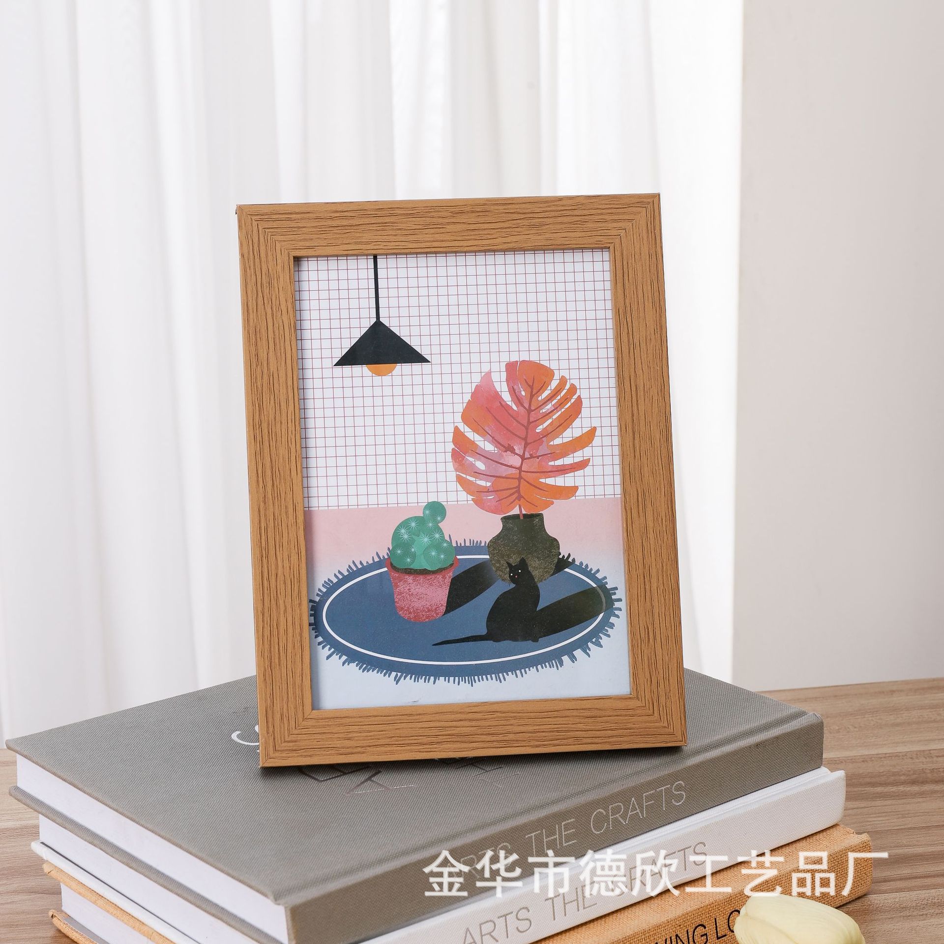 Creative photo frame DIY 5-inch, 6-inch, 7-inch, 8-inch, 10-inch a4 picture frame display table living room decoration photo frame 6-inch photo frame Specification image