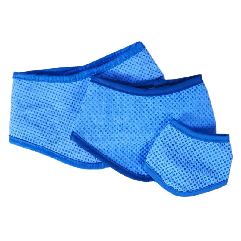 amazon cross-border pet cold scarf summer summer summer cooling dog scarf breathable colr cool scarf Item Picture