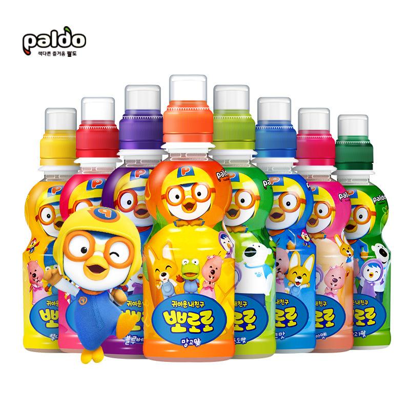 south korea imported pororo pororo children's fruit drinks pororo bottles of fruit juice drinks wholesale