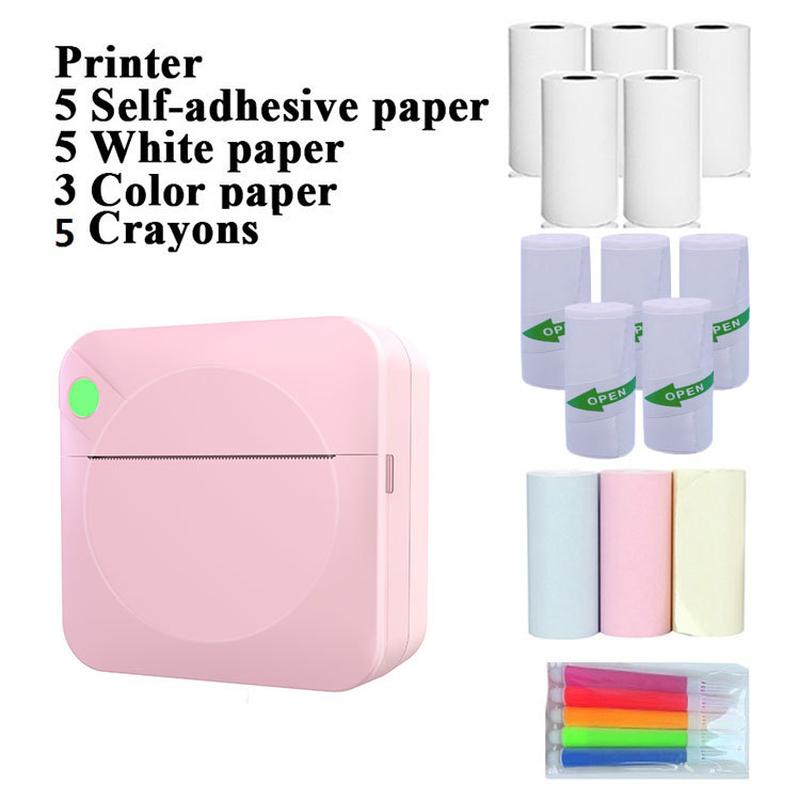 label printer small household handheld portable mini adhesive sticker wedding stickers barcode printer