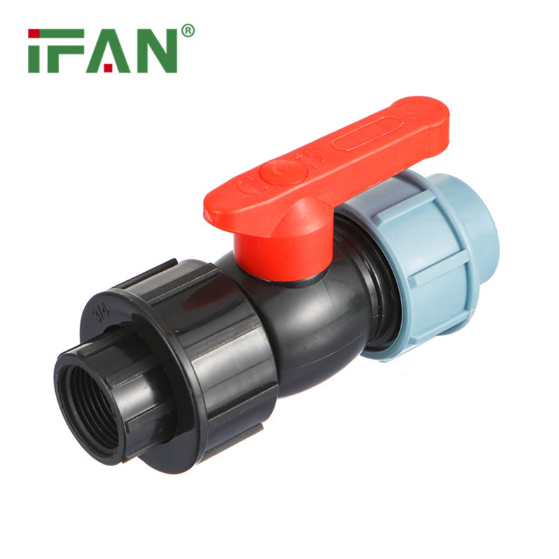 IFAN Factory 601 Female Ball Valve Plumbing Poly PP Fittings