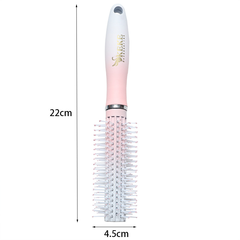卷发梳专业高档梳子出口外贸原单防滑彩色气垫梳1