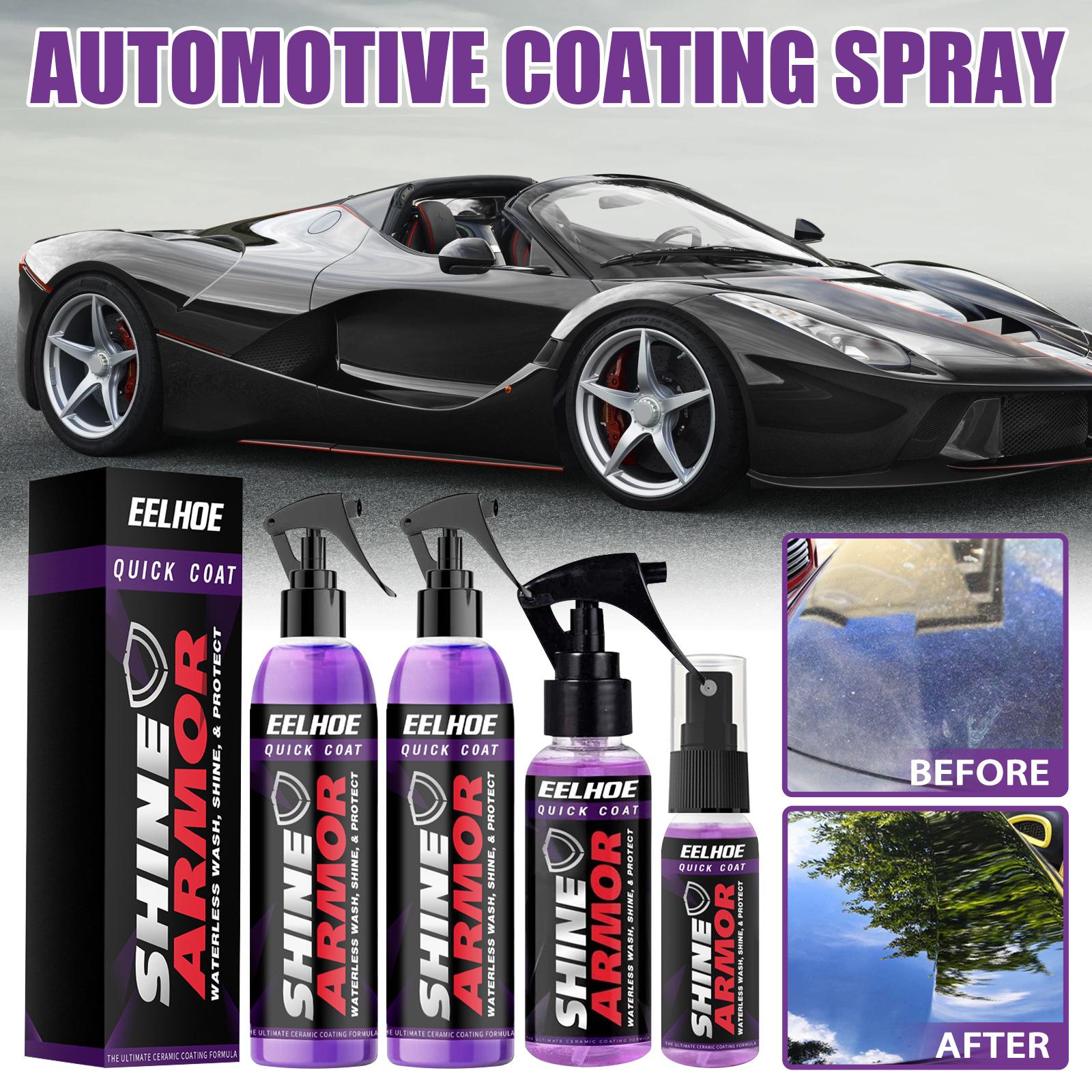 eelhoe purple coating hand wax spray micro-plated crystal automotive coating agent car nano coating agent spray coating