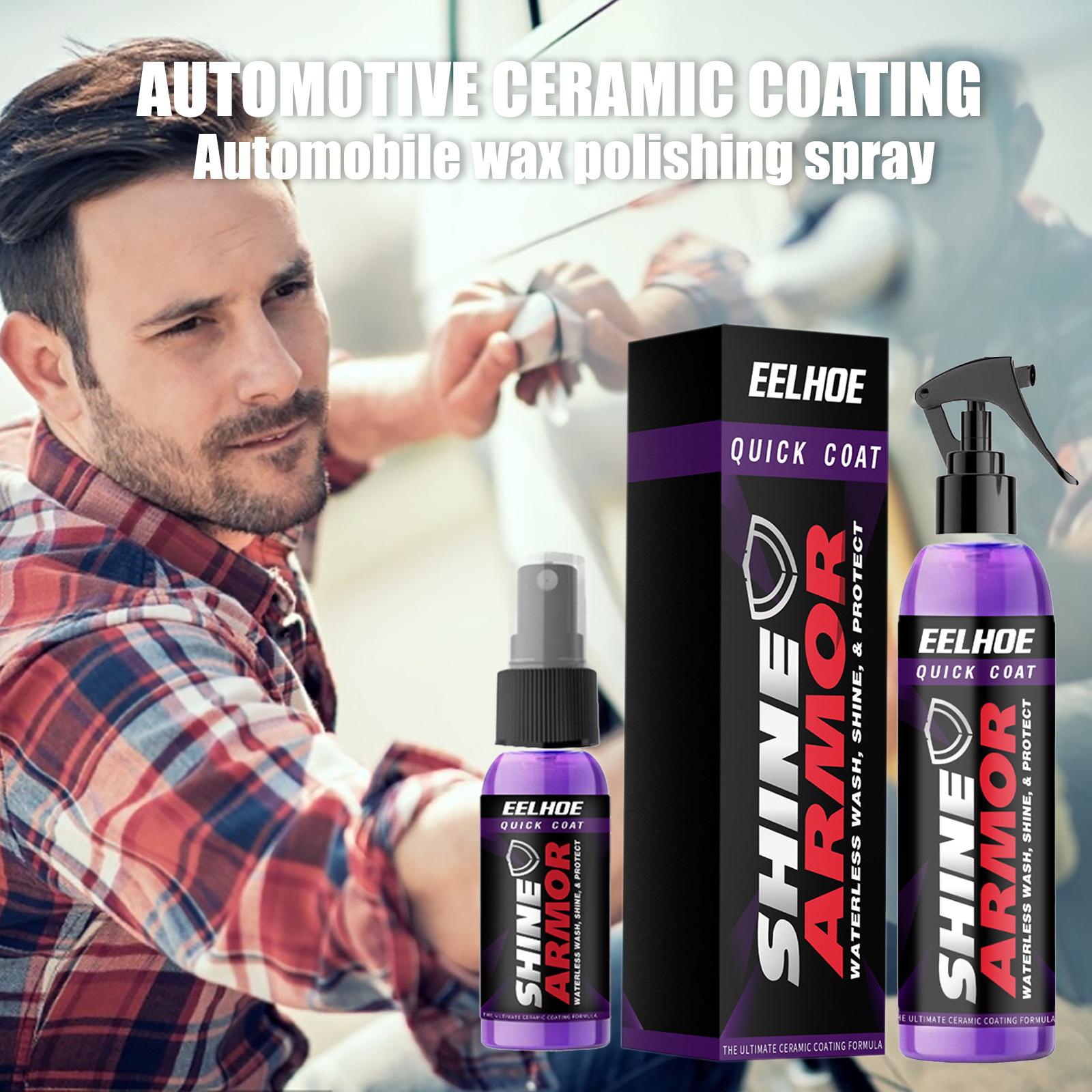 eelhoe purple coating hand wax spray micro-plated crystal automotive coating agent car nano coating agent spray coating