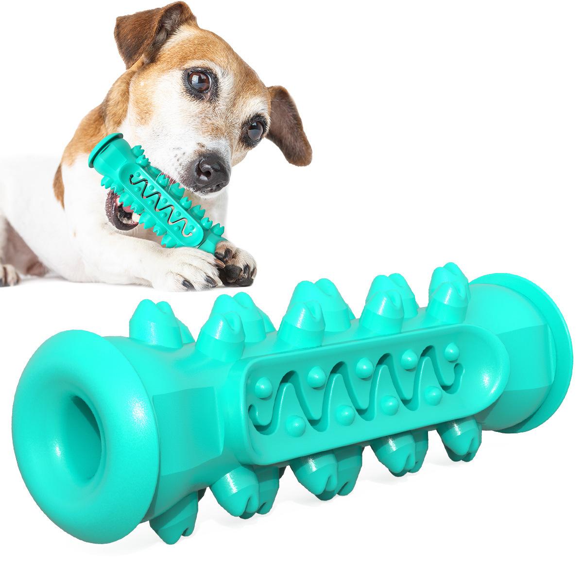 pet supplies factory wholesale company popular amazon dog toothbrush bite molar rod sound dog toy Item Picture
