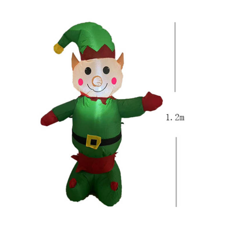 1 厂家直销正巧圣诞1.2m蓝精灵批发详情1