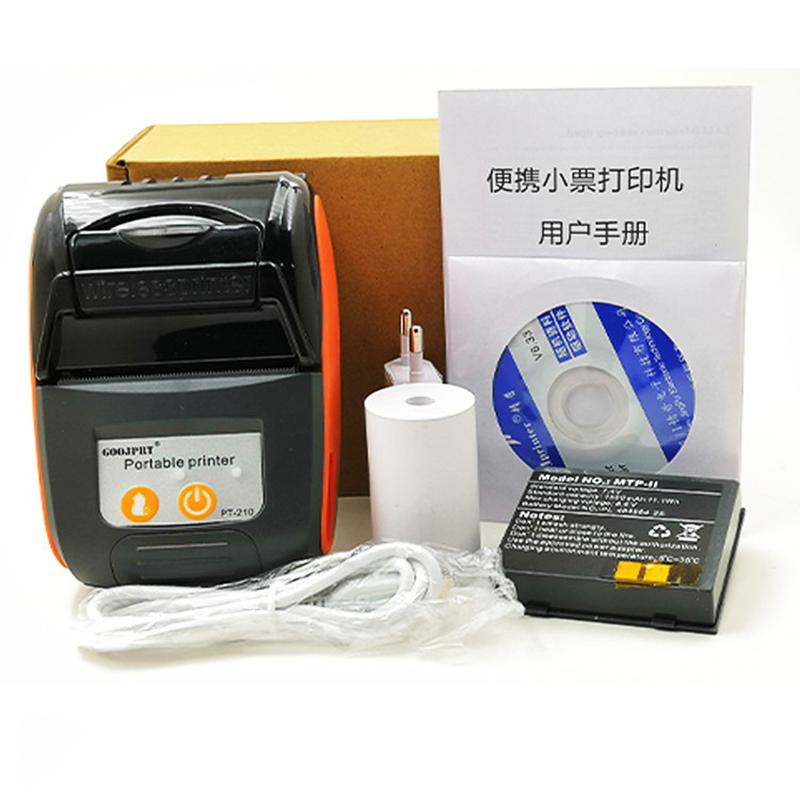 Huge Discount Portable 58mm Bluetooth Takeaway Handheld Mini Thermal Receipt Small Household Bill Printer