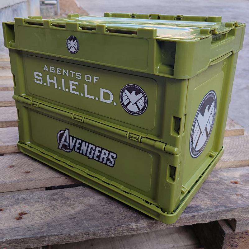 folding storage box small size multi-functional plastic case car trunk organizing storage boxes home storage box