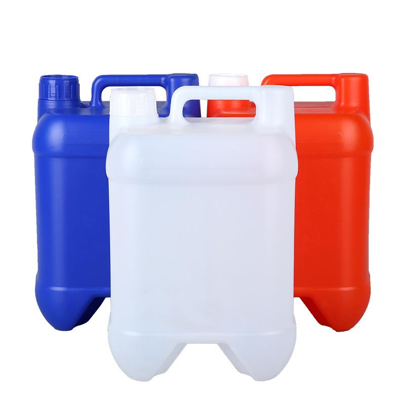 in stock supply 5l plastic barrel 5 liters thickened square stacking barrel 5kg disinfectant cleaning agent packing case chemical industry Item Picture
