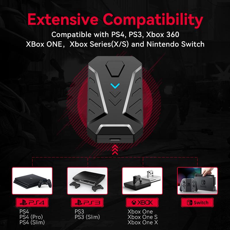ps4 ps3xboxseriesswitch game console handle keyboard mouse converter throne steam details Picture