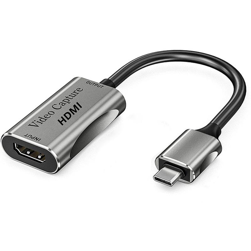 type-c capture card 1080p audio and video capture card ps4 switch game notebook live collector