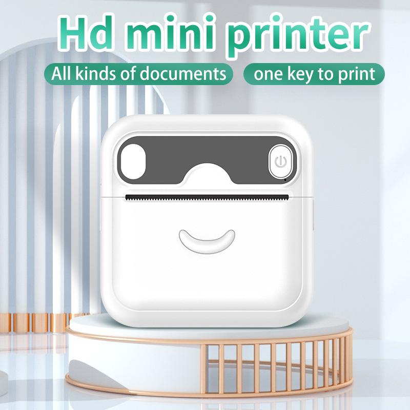 Cross-Border Student Wrong Question Printer Mini Portable Handheld Pocket Label Photo Bluetooth Thermal Printer