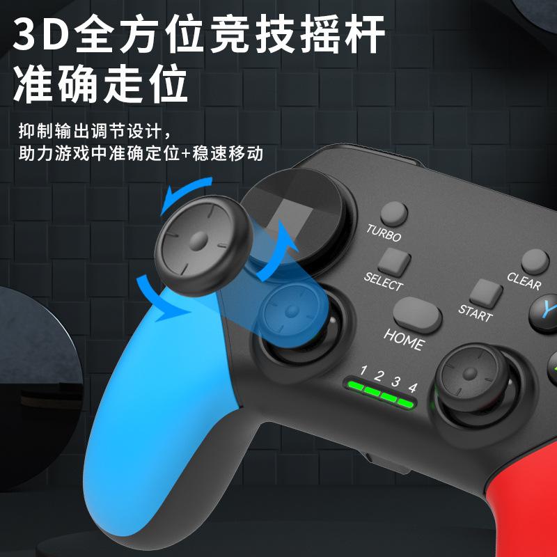 bluetooth wireless 2.4g gamepad pc computer version android ios mobile phone switch tv ps4 steam details Picture